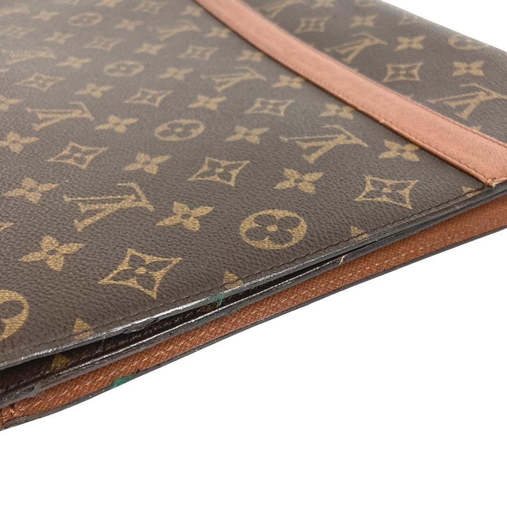 Louis Vuitton M51801 Monogram porto envelope Bag Document Bag Clutch bag Brown