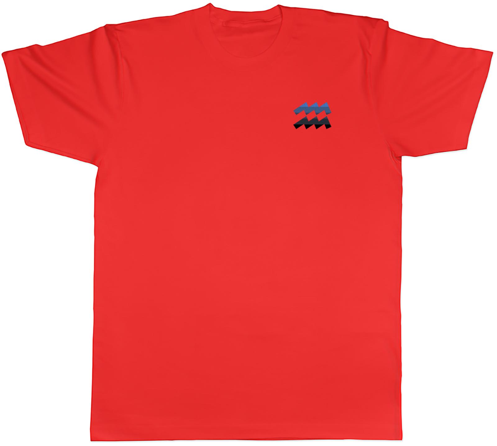 Pocket Design Zodiac Aquarius Unisexs Unisex TShirt Tee Gift S