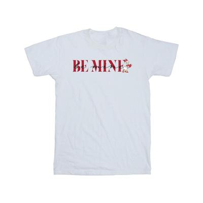 Men's Valentine Be Mine Daisy Duck Cotton T-Shirt