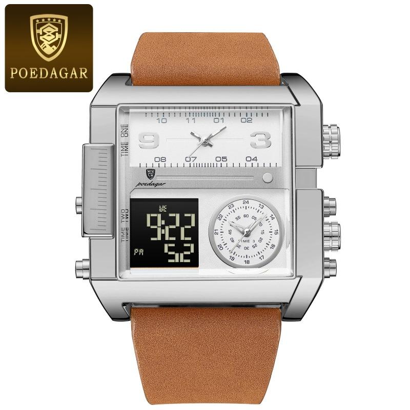 

New Men s Electronic Watch Dual Display Electronic Quartz Watch