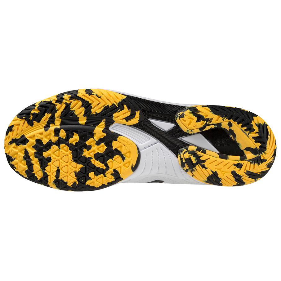 Mizuno Wave Drive Neo 3 Pohodlné Protiskluzové Odolné Tréninkové Boty s Nízkým Svrškem Unisex tenisky Bílé 81GA220004