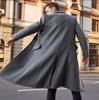 Men's woolen coat Cross-border British large-size long double-sided woolen coat gentleman