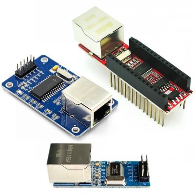 Moduł sieciowy z interfejsem SPI ENC28J60 moduł Ethernet (mini wersja) dla arduino