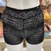 Women S Square Panty Power Net Flower Lace  Wpt3751 