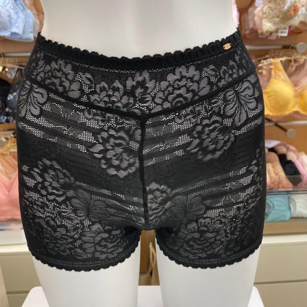 Wacoal Powernet Flower Lace Women S Square Panty  Wpt3751 