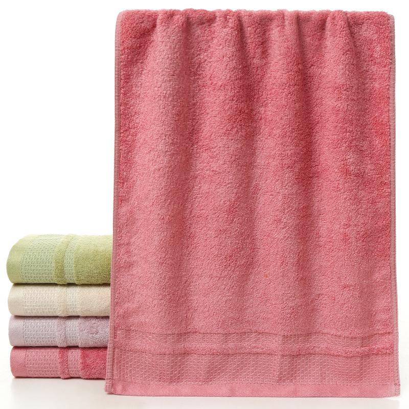 

Однотонное жаккардовое мягкое впитывающее толстое банное полотенце 35*75cm