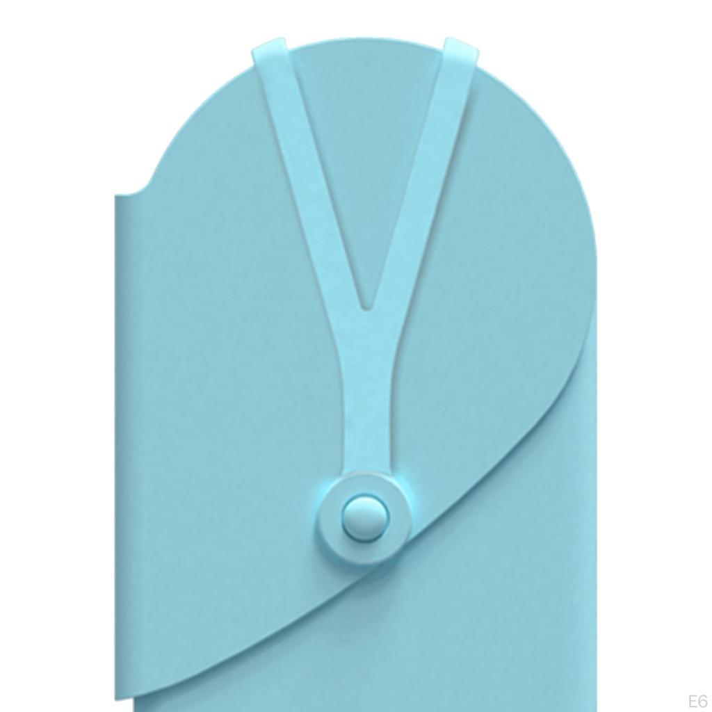 Silicone Heat Resistant Holder Pouch ,2 In 1 ,Heat Mat Hair Tools Bag Straightener