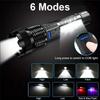 Super Bright Strong LED Flashlight Zoomable Work Flashlight Spotlight Handheld Torch  Home