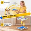 Drones for Kids With Cool Light, Kids Drone with 3D Flip, Altitude-Hold, Self-Rotation, Headless Mode, 3 Speed Modes, One-Click Take-off/Landing,