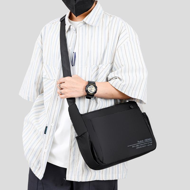 Fashion Waterproof Oxford Men's Messenger Bags Brand Designer Zipper Multifunctional Men's Shoulder Bags for Business