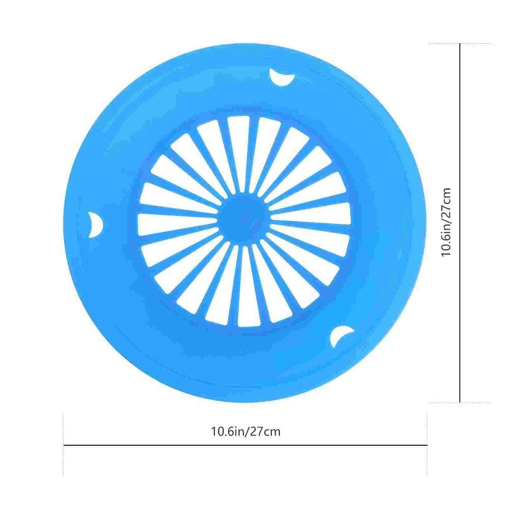 10 Pcs Plastic Food Trays Reusable Plate Paper Holder Portable Disposable Plates Party