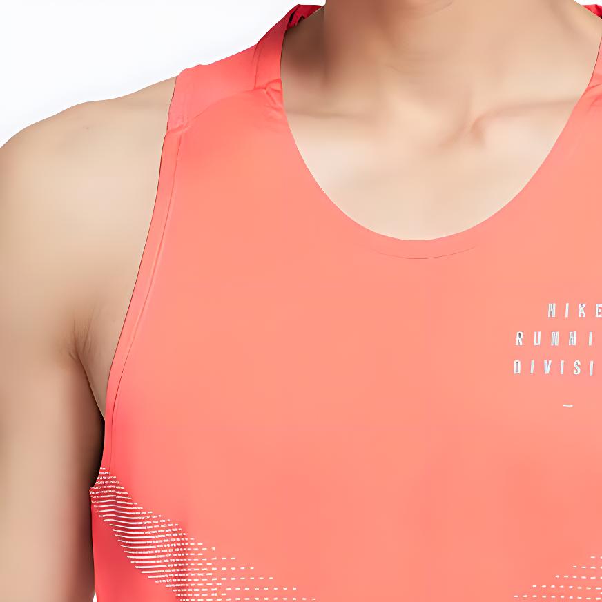 Nike Dri Fit Rise 365 Tank Top Men's Orange Pink DD4787-814