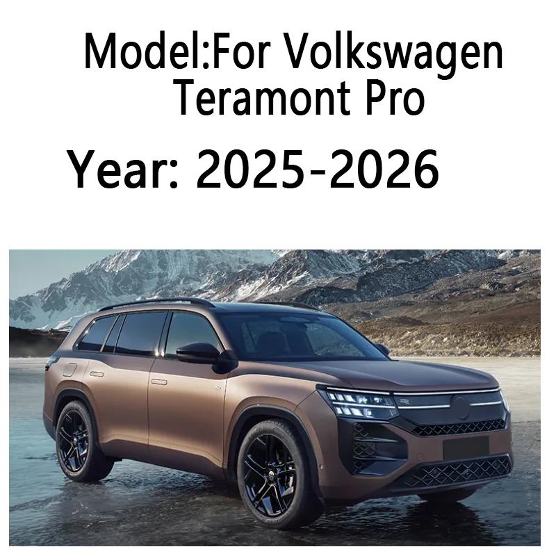 For Volkswagen Teramont Pro 2025-2026 Car Trunk Cargo Cover Waterproof Luggage Tray Storage Shield Partition Mat Car Accessories