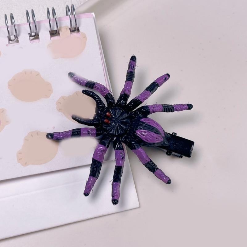 Unique Spiders Shape Hair Clip Multipurpose Hair Clip Sophisticated Small Hairpin for Fashion Enthusiasts