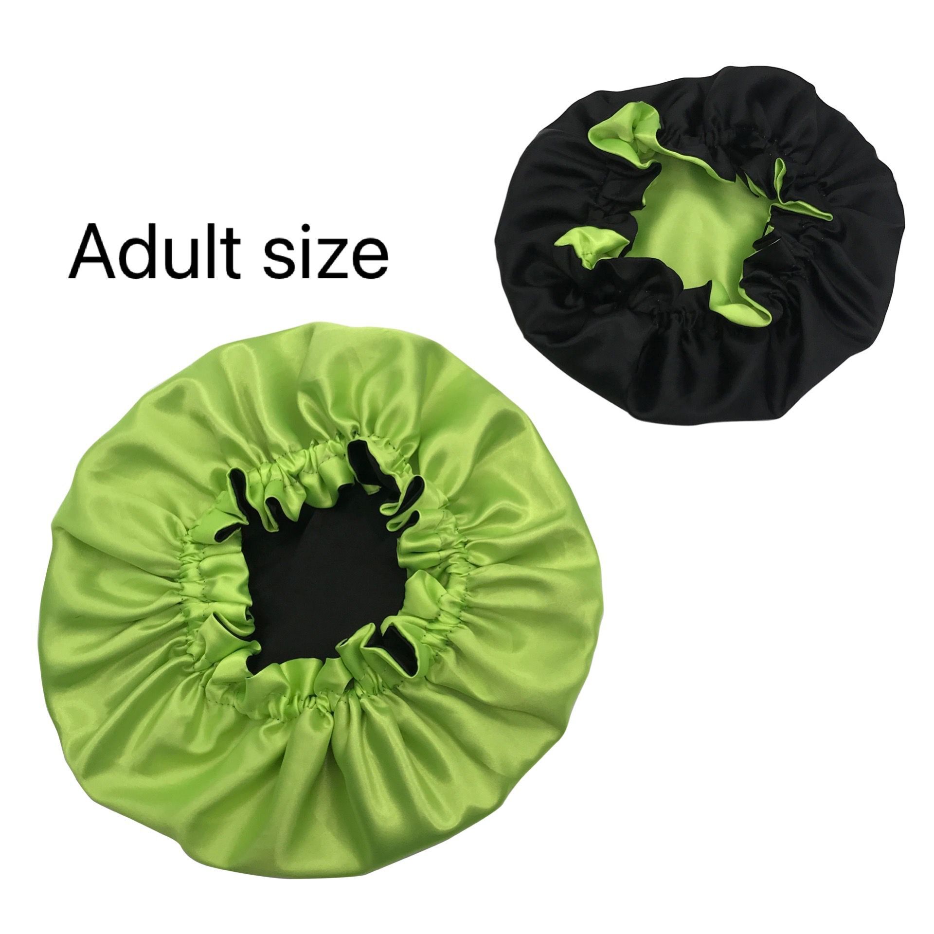Luxury Quality Hair Bonnet Soft and Comfortable Sleeping Reversible Double Layer Satin Bonnet Silk Bonnets Wholesale