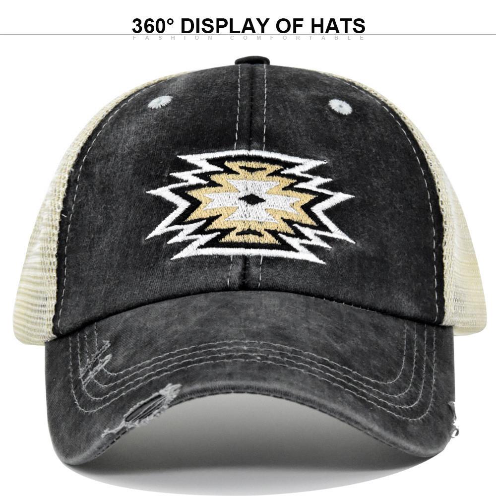 Embroidered Baseball Cap With 3d Embroidery Duck Tongue Cap Wide Brim Sunshade Elastic Ponytail Cap