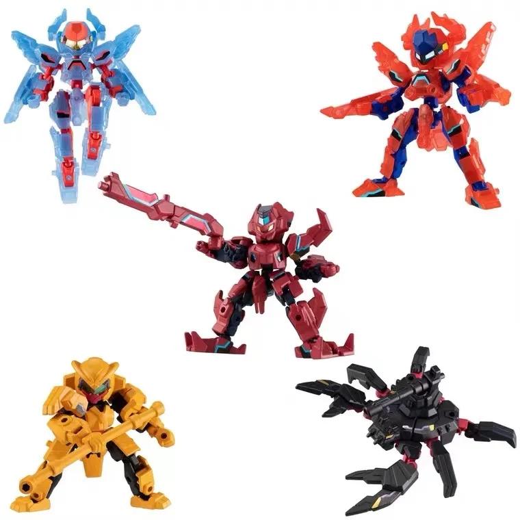 Genuine Scale Model Animal Robot Beetle Phoenix Tiger Anime Peripheral Character Decoration Action Figure Transforming Toys