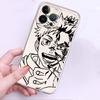 Case for iPhone 17 Pro Max 13 Pro Air 16 XS Max 11 14 Plus XR 7 8 15 12 Mini Soft Phone Cover J-Jujutsus K-Kaisens Anime