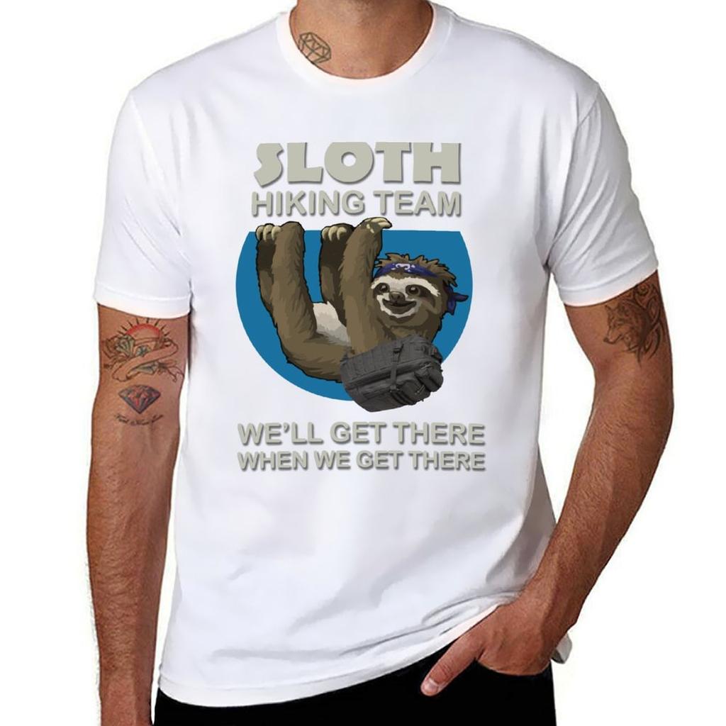 SLOTH HIKING TEAM TShirt Halloween Theme TShirt
