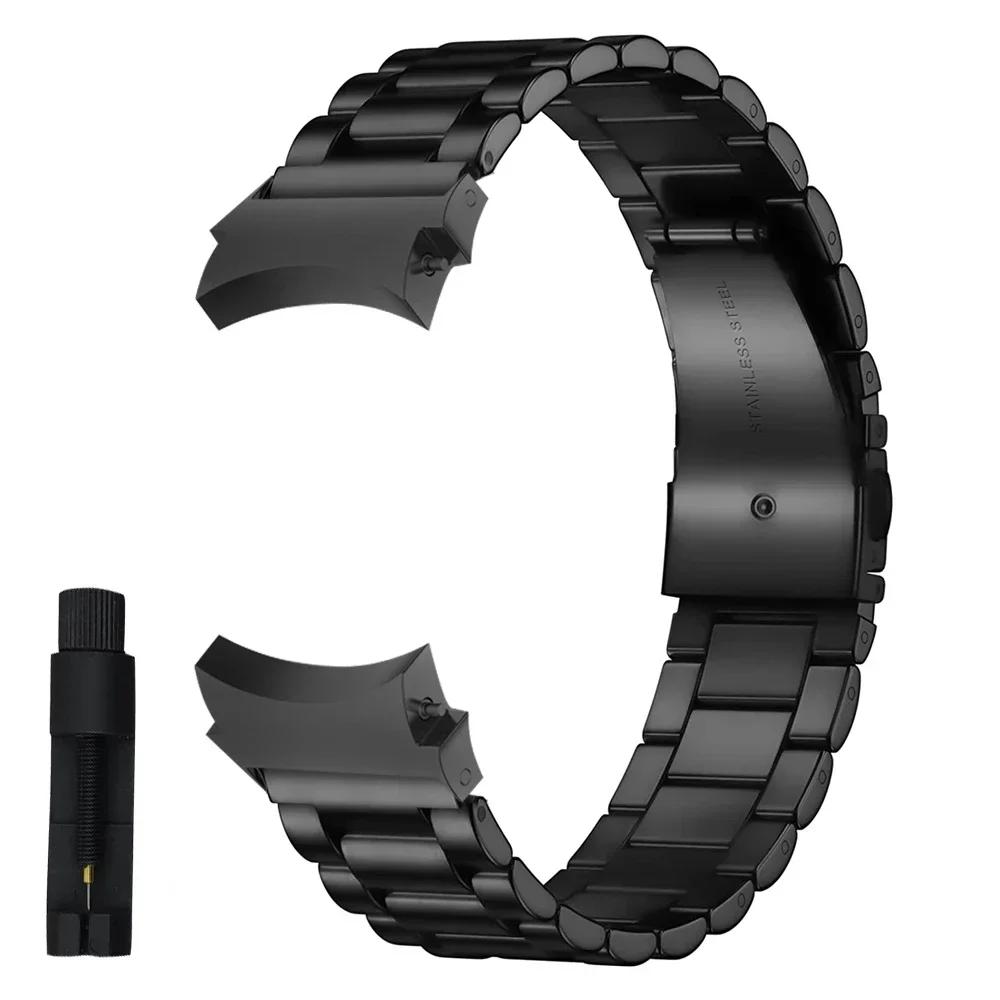 Lückenlose Correa für Galaxy Watch 7 6 5 4 44mm 40mm 5pro Armband 45mm Stahlarmband für Samsung Galaxy Watch 6 4 Classic 47mm 46mm 43mm