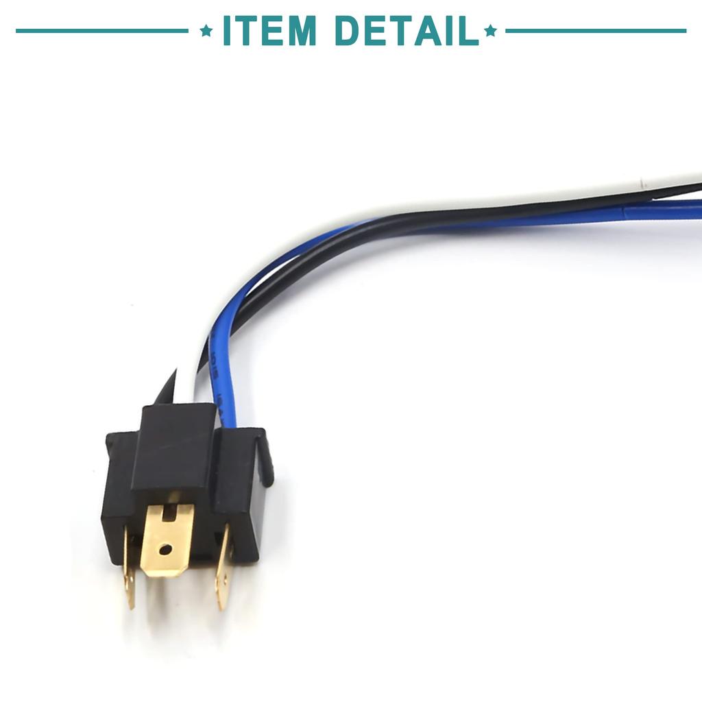 ACROPIX Car Headlamp Fog Light Male Wire Harness Socket Connector