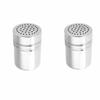2PCS Stainless Steel Chocolate Dessert Mold Perforated Lid Pudding Mould  Kitchen Counter