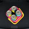Square Travel Insulated Cooler Case 4-Can Thermal Drink Box Portable Drink Freezer  Outdoor
