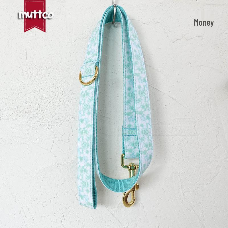 MUTTCO Double Layer Wave Pattern Dog Leash UDC-136B XS