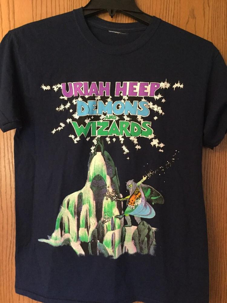 

Rare Uriah Heep Band Demons Shirt Unisex All Size SG978 Unisex T-Shirt XXXXL