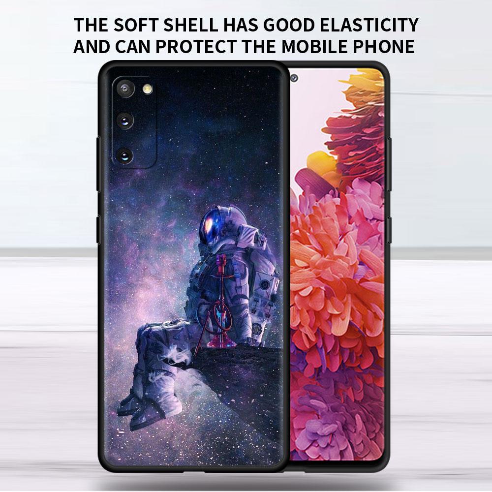 

Мягкий чехол для Samsung Galaxy Note 20 Ultra 10 Plus Lite A50 A70 A20 A40 A20e 9 8 A60 Funda Phone Cover Universe Cool Astronaut Samsung Note 8