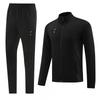 AJ Tracksuit Set Long Zip Football Training Suit No Team Men Women Sportswear