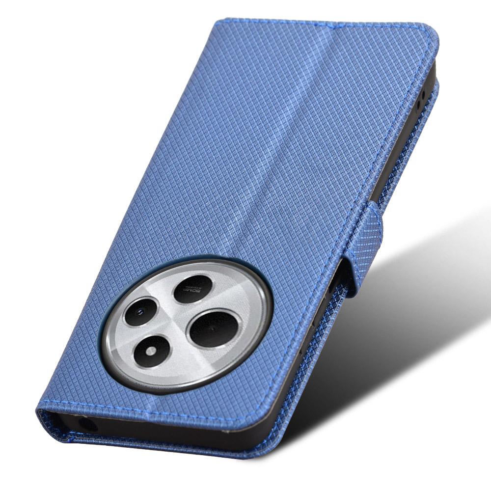 For Xiaomi Poco C75 4G/Redmi 14R 5G/14C 4G/A4 5G Case PU Leather Diamond Texture Wallet Phone Cover