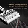 Manual Stainless Steel Noodle Garlic Cut Roller Cutter Dough Cutting Maker Helper Tool Dough Cutting Maker Kitchen Tool