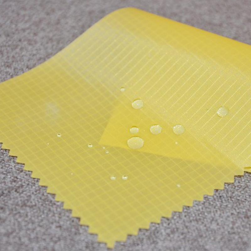 2/4/6M 210T Polyester Taffeta Fabric Ripstop Lightweight Waterproof PU Coated Fabric For Diy Tent Canopy Camp Umbrella Tent Bag