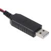 6V AA Battery USB Power Supply Cable with On/Off Switch Replace 4 AA LR6 Battery for Radio Electric Toy Clock LED Strip