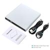 External Usb Cdrw Drive With 24x Burn Speed For Laptop Data Backup