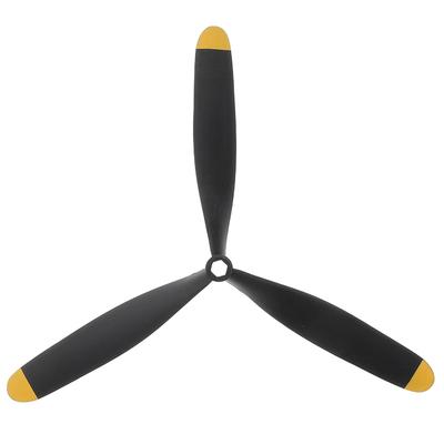ERINGOGO 4-inch Lightweight Plastic 3-Blade Propeller Replacement Accessories for RC Airplanes, Easy Installation, DIY Compatible, Improved Flight