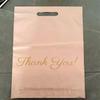 Tamper-Evident Pink Handle Waterproof Courier Bag for Clothing Packaging
