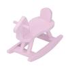 1:12 Scale Doll House Rocking Horse Doll House Wooden Rocking Horse Simulation Cockhorse for Doll House Accessory
