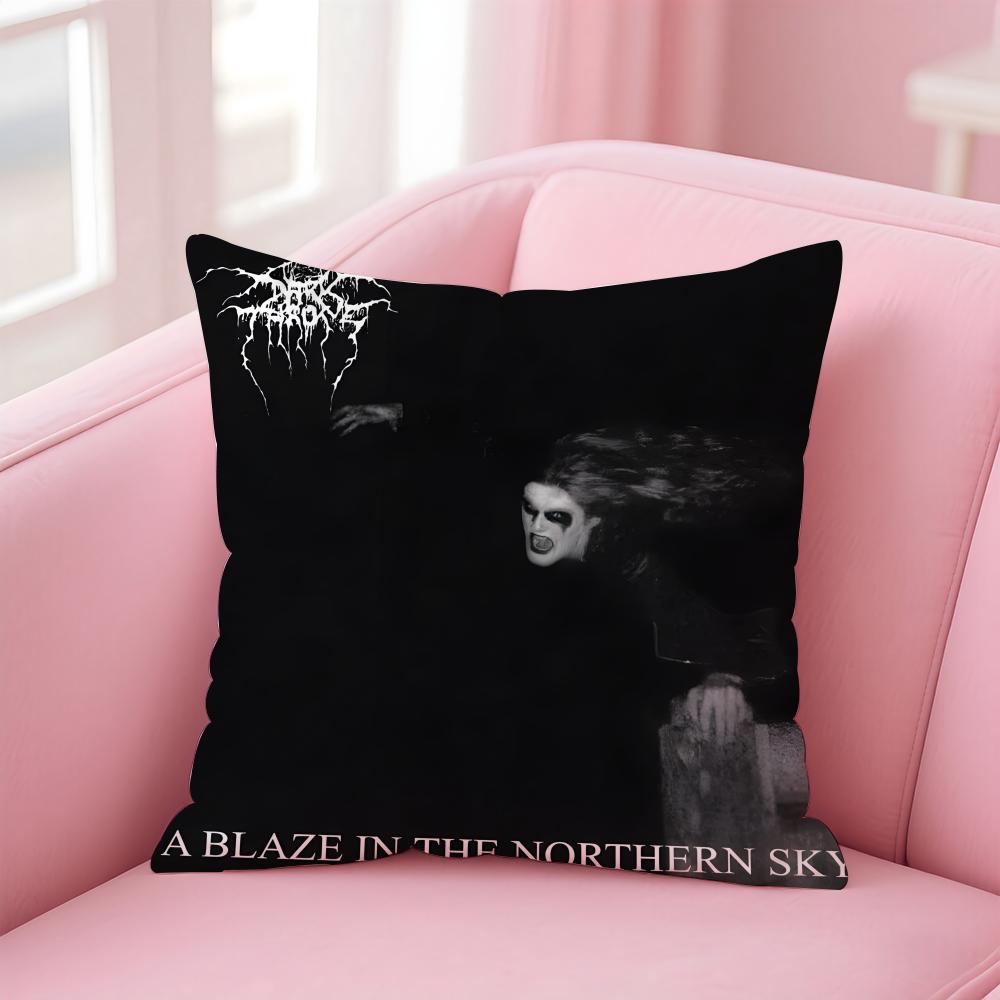 D-Darkthrone Cushion Cover Linen Pillowcase Cover Soft Decor For Sofa Home Room