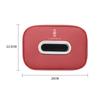 1Pcs Car Accessories Quality Leather Auto Paper Towel Storage Bag For Lincoln Z Navigator Town-car Aviator MKZ Corsair MKX MKS swtt5