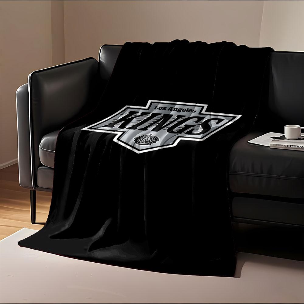 Los Angeles Kings Logo Blanket print blanket soft and cozy perfect for the living room bed sofa or a nap,gift