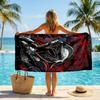 Gladiator Helmet Fashion Beach Towel: Ideal for Summer Adventures Soft, absorbent and quick drying suitable for swimming and bathing