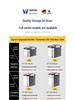 Stainless Steel Fuel Can - 304 Gasoline & Diesel, 10L/20L/30L, Thickened Portable Car Spare Tank