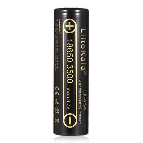 LiitoKala Lii-35A 18650 3500mAh 3.7V Rechargeable Lithium Battery