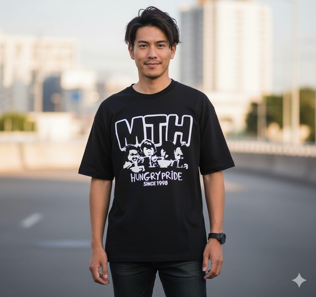 Maximum the Hormone - I loved Ryo-kun when he was fat... FAT T-shirt Black XXL