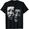 Happy Sad Mask Face Cinema Theatre T-Shirt(1)