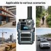 Globales 4G-Walkie-Talkie, öffentliches Außennetz mit Infrarot-Laserkompass, Zweiwege-Taschenlampe, globaler 6800-mAh-Akku für den Außenbereich