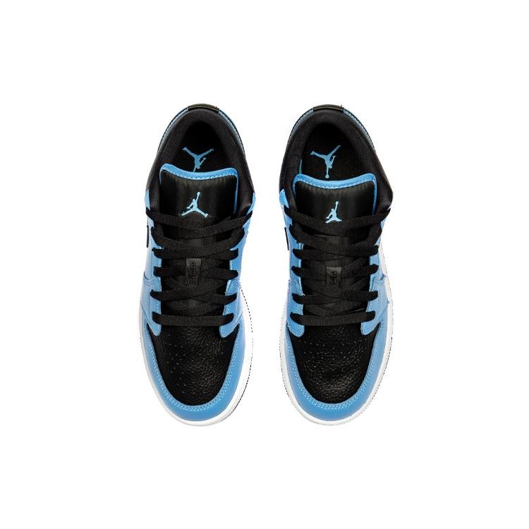 (GS) Air Jordan 1 Low 'University Blue Black' Kids' 553560-403