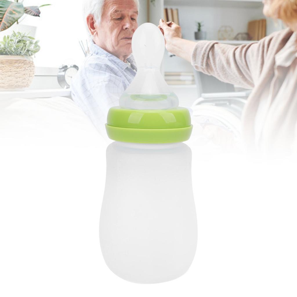 Tazza per bere e alimentazione da 240 ml Bevi Acqua Zuppa Porridge Spremibile Bottiglia per Alimentazione Controllata